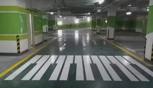 茶山镇车位划线
